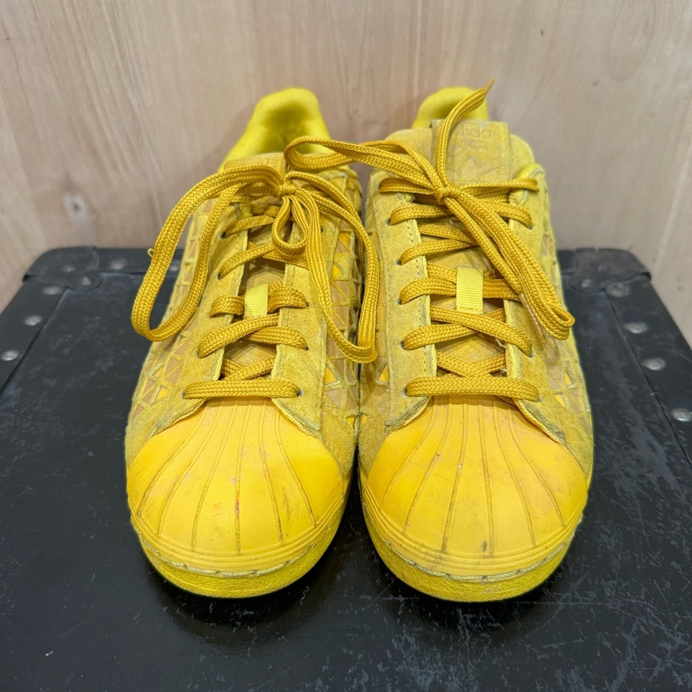 Adidas Superstar Xeno Spectrum Bogold Yellow AQ8182 Men Size 5 Pharrell Williams - Picture 4 of 14